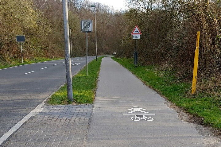 Radweg ohne Benutzungspflicht Radweg ohne Benutzungspflicht