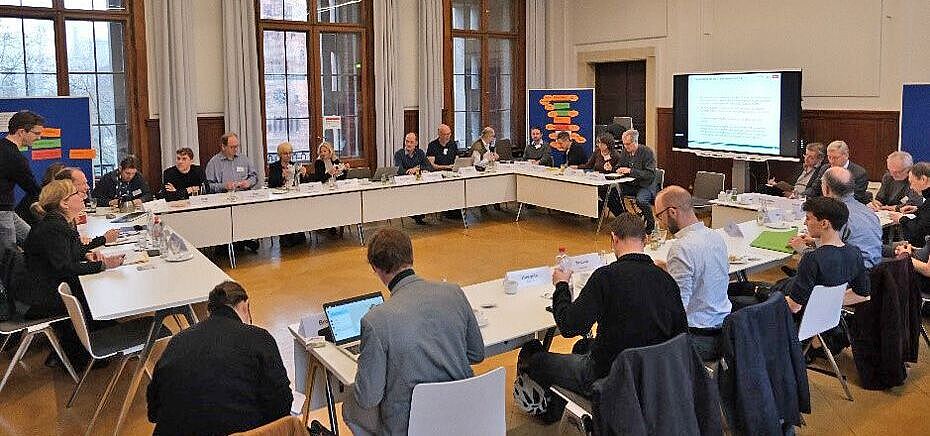 FahrRat Berlin Bild einer Tagung des FahrRats in Berlin