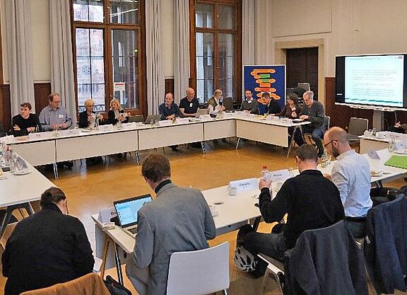 FahrRat Berlin Bild einer Tagung des FahrRats in Berlin