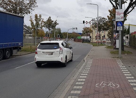 Radwege-Test Radwege landet im Nichts