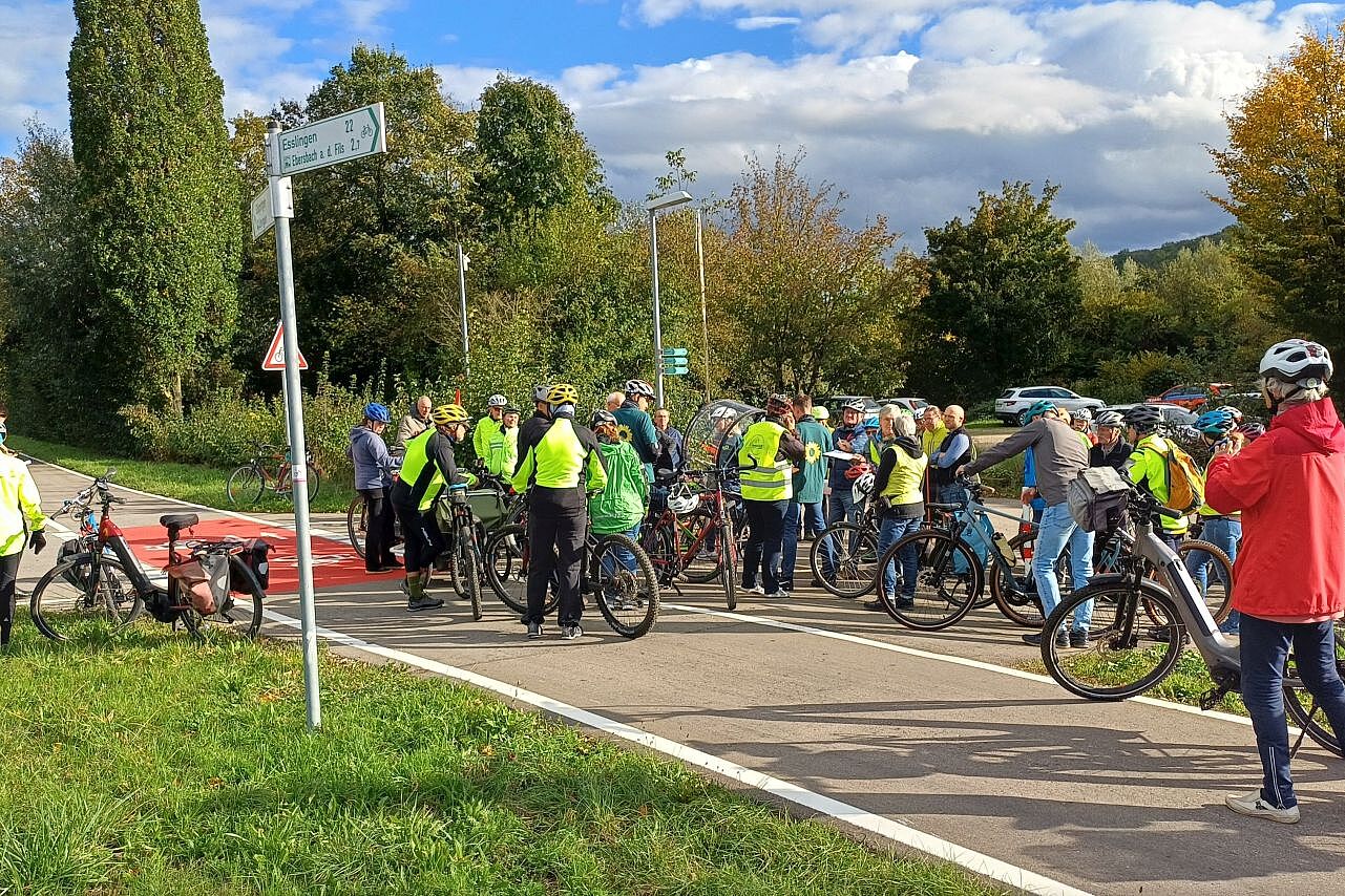 Demonstration für den RS14 in Uhingen