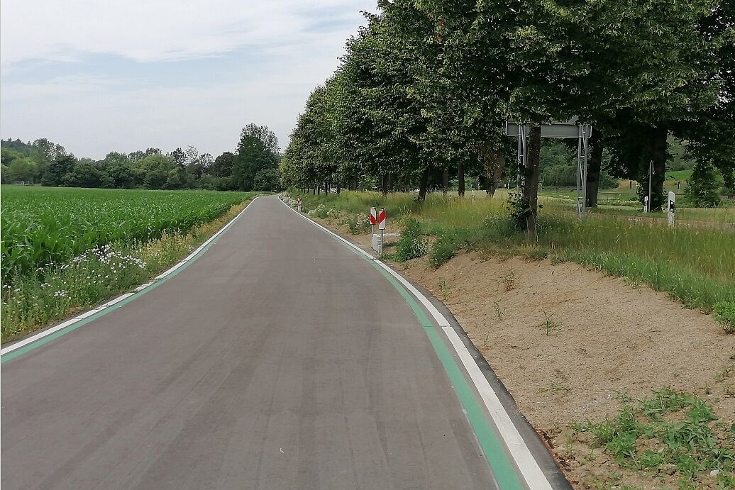 Verbindung Demonstrationsteilstück zur Filsbrücke