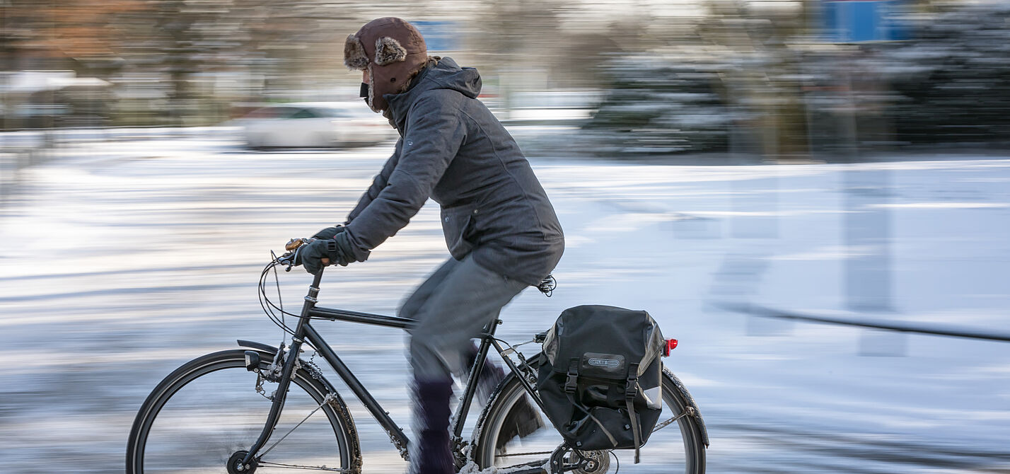Radfahren im Winter Radfahren im Winter