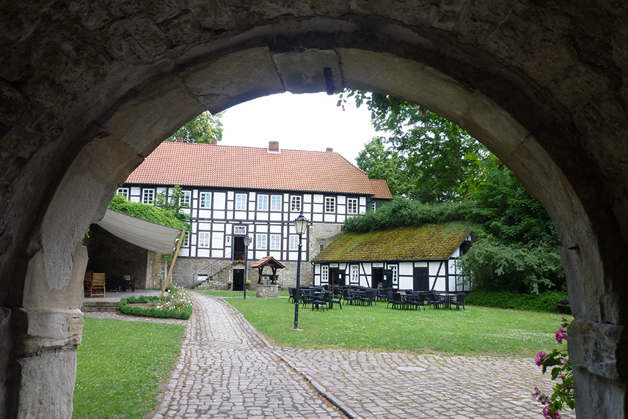 Coppenbrügge, Burginnenhof Coppenbrügge, Burginnenhof