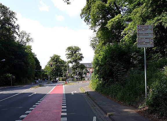 Neues Wegweisungssystem für Radfahrer