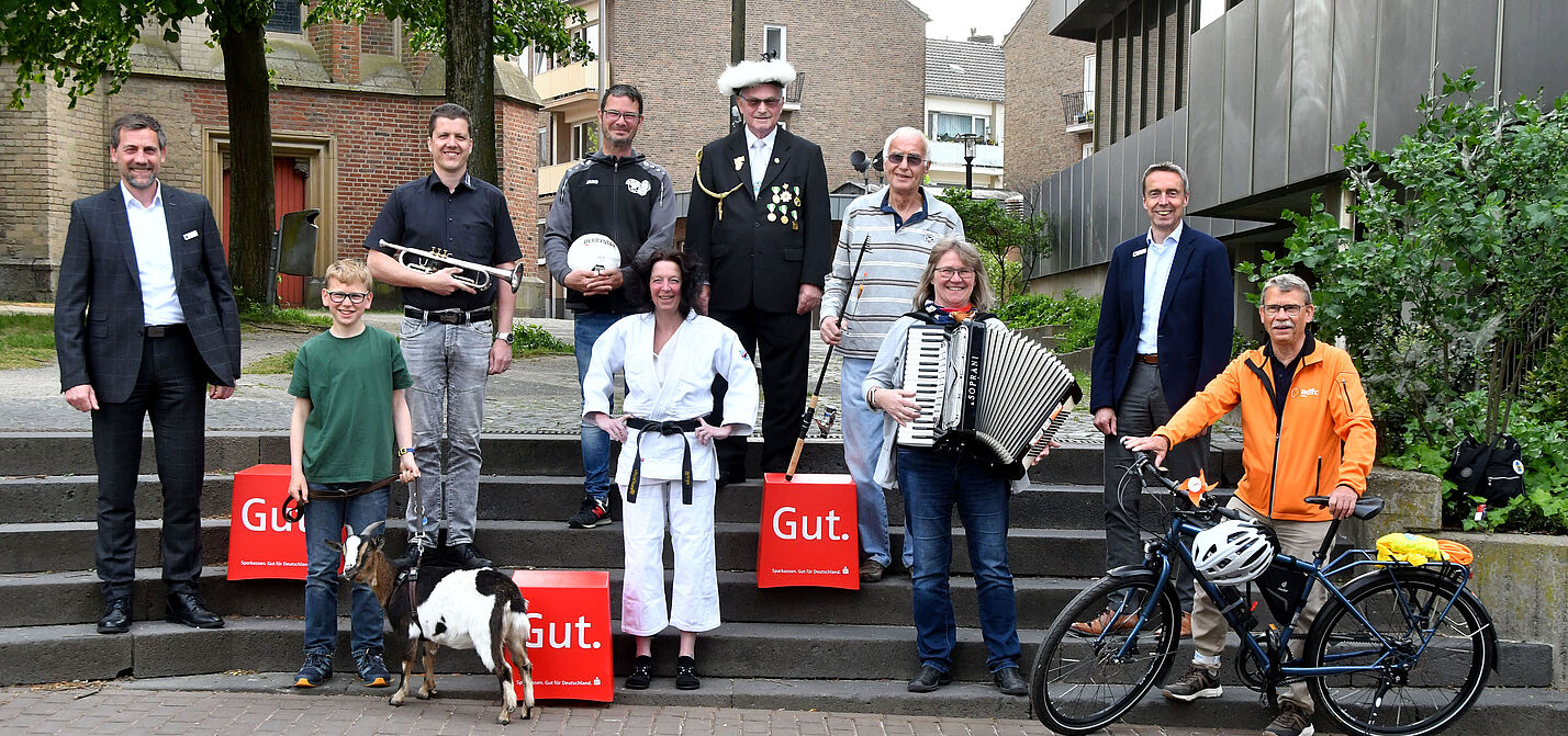 Sparkasse Rhein-Maas, Spendenübergabe Sparkasse Rhein-Maas, Spendenübergabe