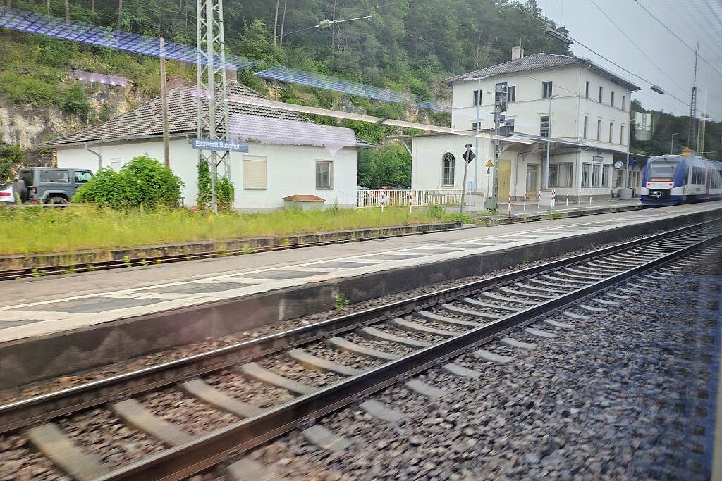 Altmühltal: Bahnhof Eichstätt Altmühltal: Bahnhof Eichstätt