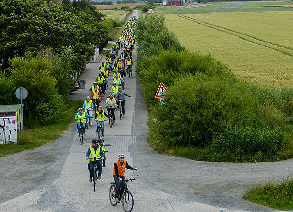Geführte Radtour zur Klimaschutzwoche und zum STADTRADELN Geführte Radtour zur Klimaschutzwoche und zum STADTRADELN