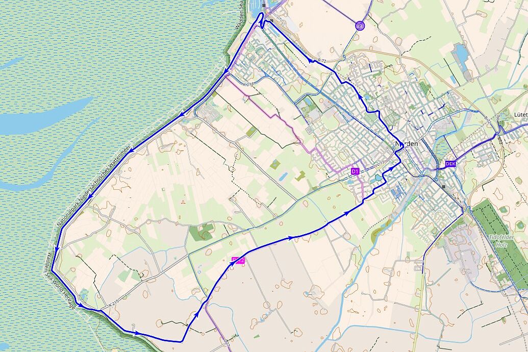Streckenverlauf Streckenverlauf