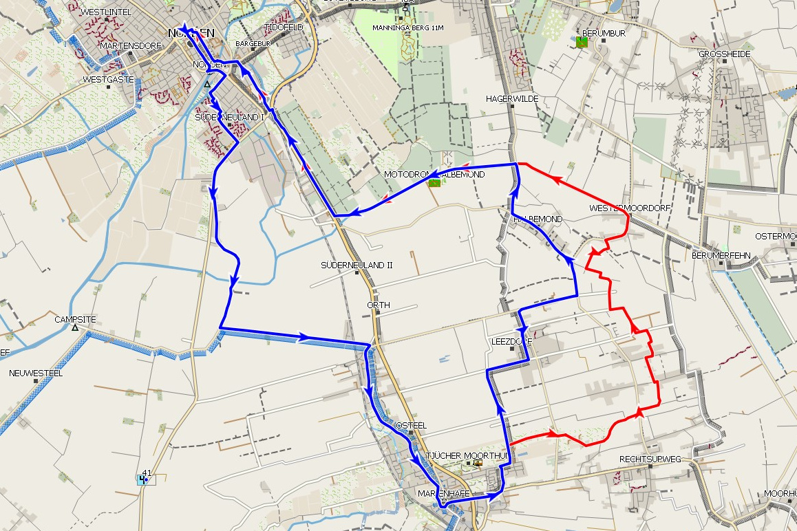 Streckenverlauf