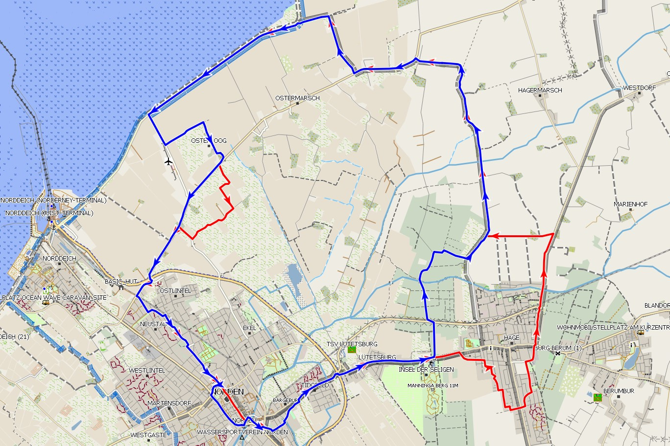 Streckenverlauf