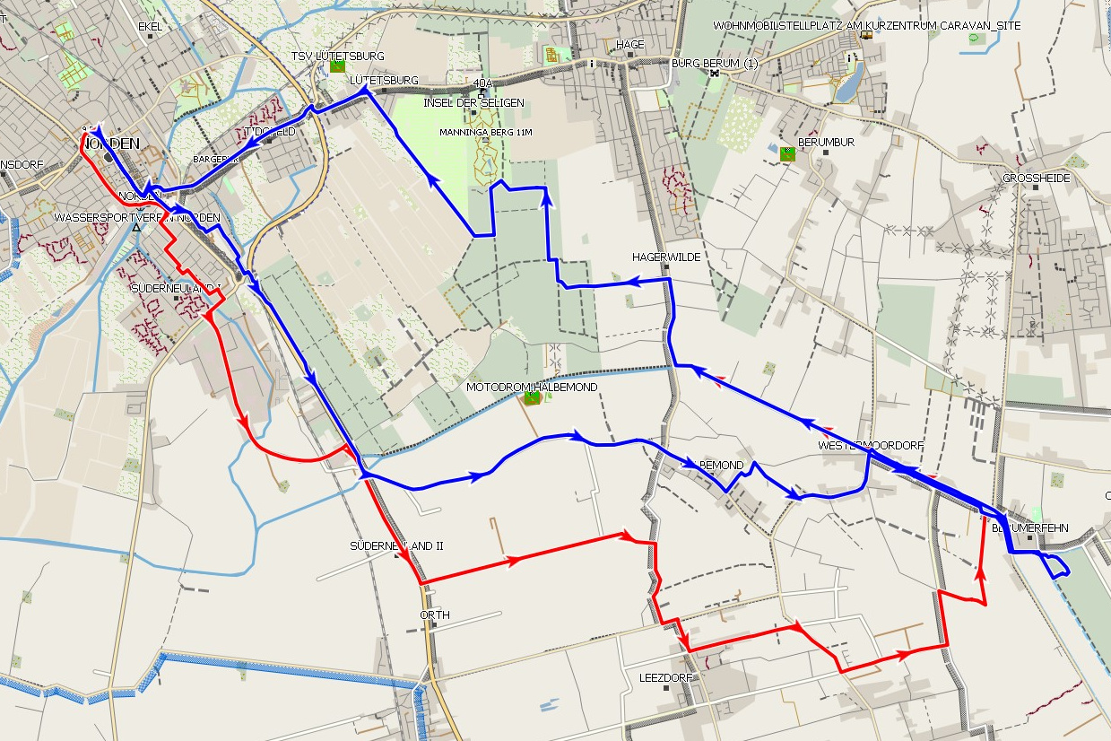 Streckenverlauf
