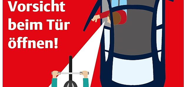 Rücksicht mit Rückblick - Plakat Stadt Köln