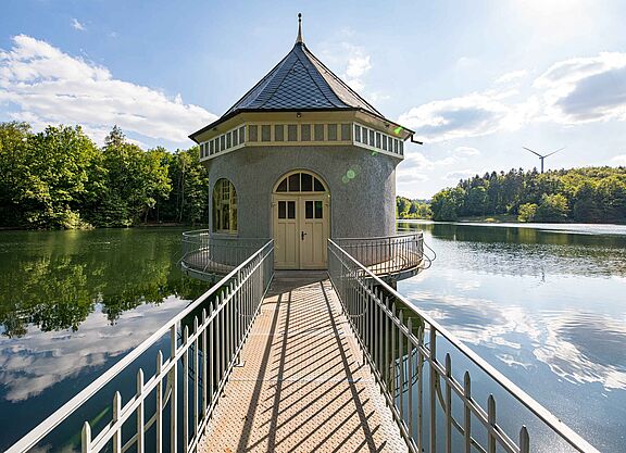 Itzenplitzer Weiher - Pumpenhaus Itzenplitzer Weiher - Pumpenhaus
