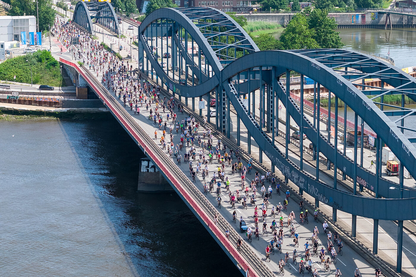 Fahrradsternfahrt Hamburg 2025