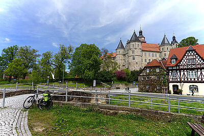 Schleusingen, Blick auf die Bertholdsburg