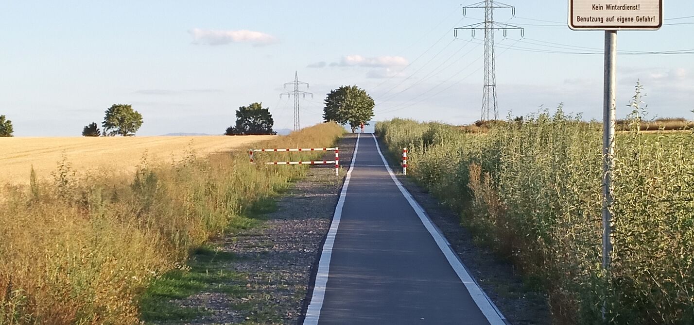 Radweg Schweigerstraße - Wendessen