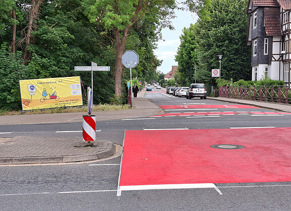 Fahrradzone Schützenstraße