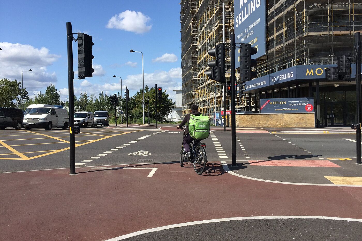 Mini-Hollands in London: Neue Infrastruktur für den Radverkehr.