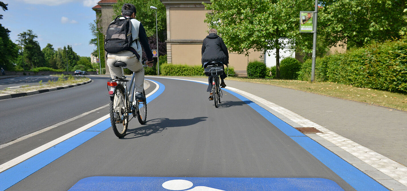 eRadschnellweg Goettingen, Nikolausberger-Weg Stadt Goettingen eRadschnellweg Goettingen, Nikolausberger-Weg Stadt Goettingen