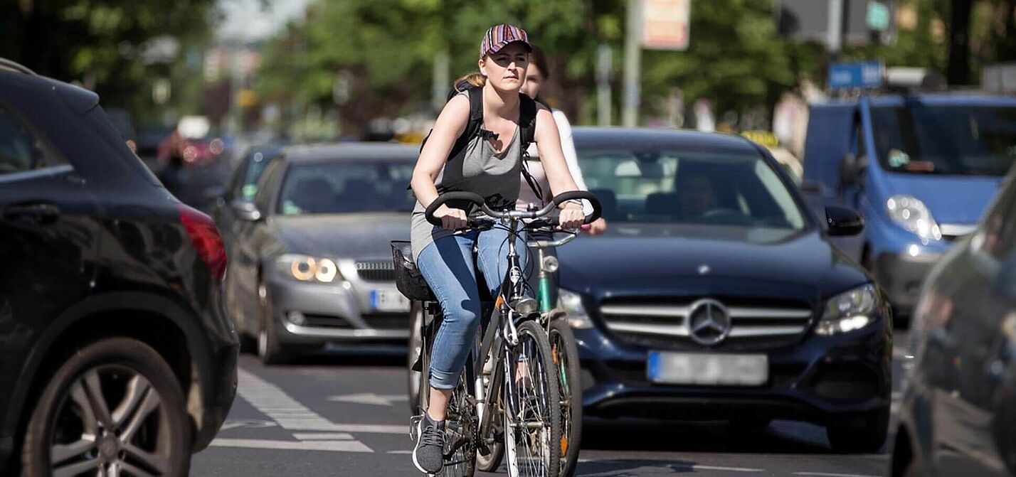 Radfahren ist aktiver Klimaschutz.