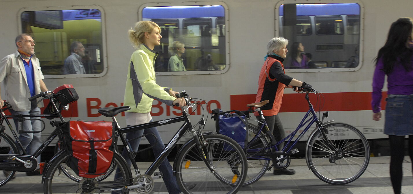 Fahrradmitnahme in der Bahn Fahrradmitnahme in der Bahn