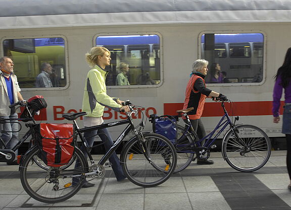 Fahrradmitnahme in der Bahn Fahrradmitnahme in der Bahn