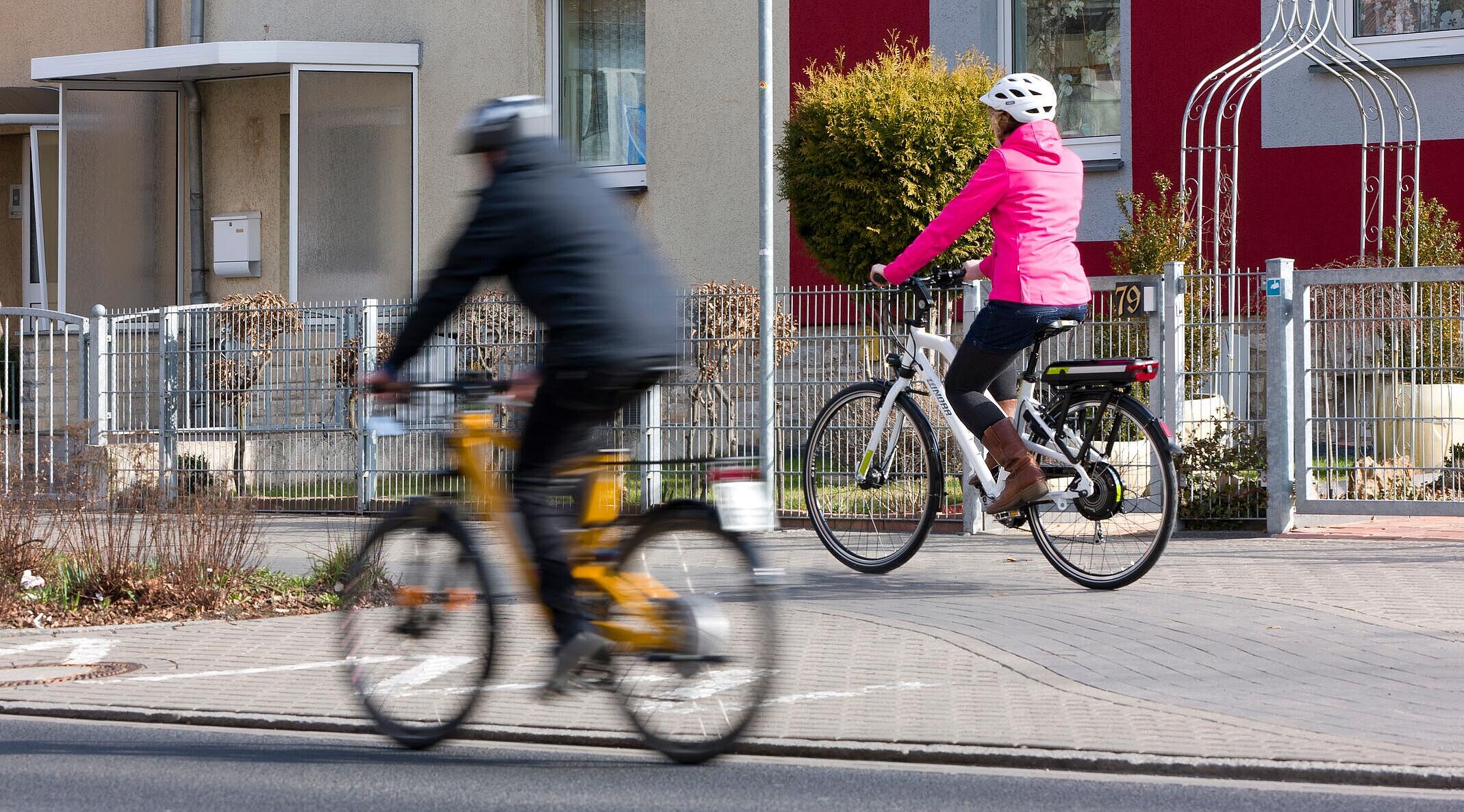 Gemeinsam genutzte Rad- und Gehwege 