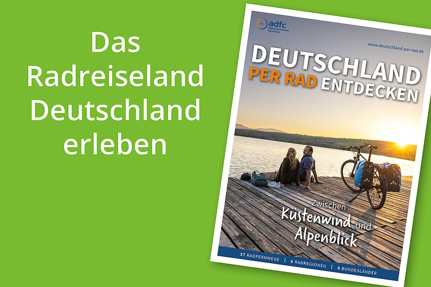 Titelcover Deutschland per Rad entdecken 2023 und 2024 Titelcover Deutschland per Rad entdecken 2023 und 2024