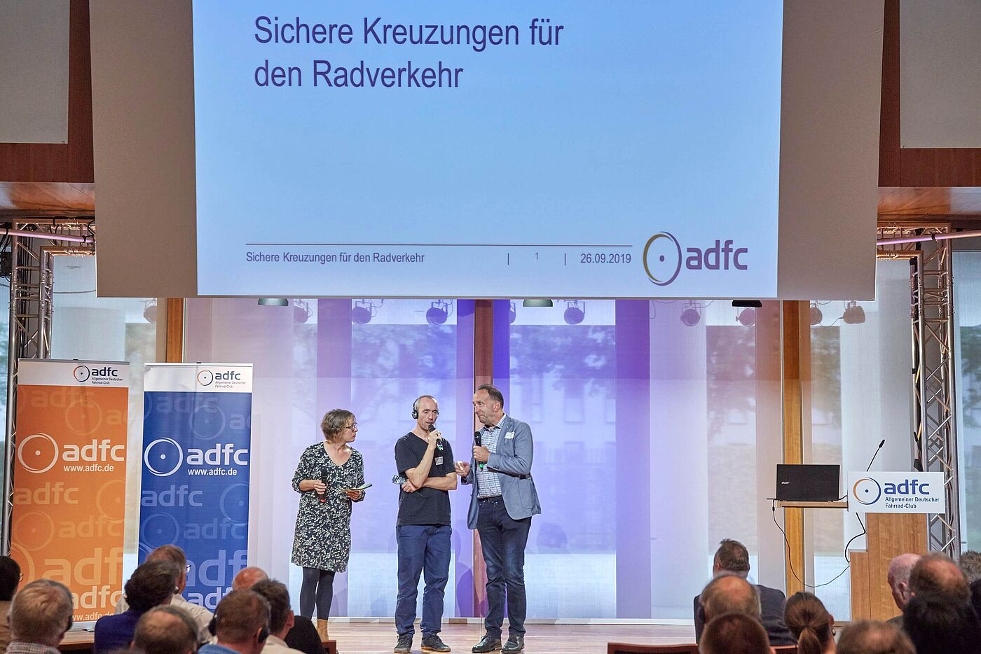 ADFC-Fachveranstaltung 2019 Sichere Kreuzungen Fragerunde