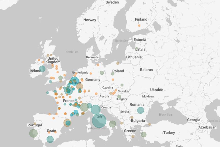 COVID-19 Cycling Measures Tracker Interaktive Karte: COVID-19 Cycling Measures Tracker