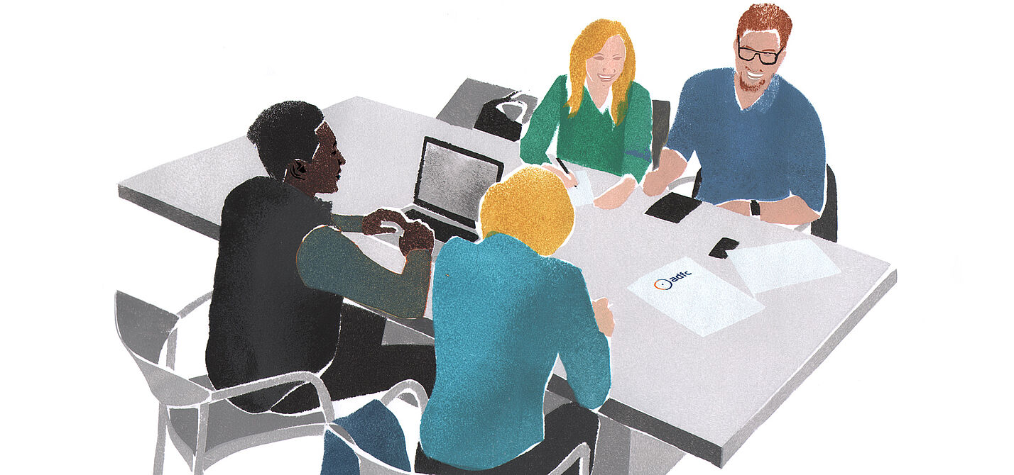 Planungsrunde Illustration