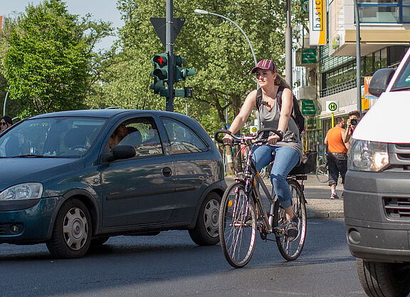 Radfahren in der Stadt Radfahren in der Stadt