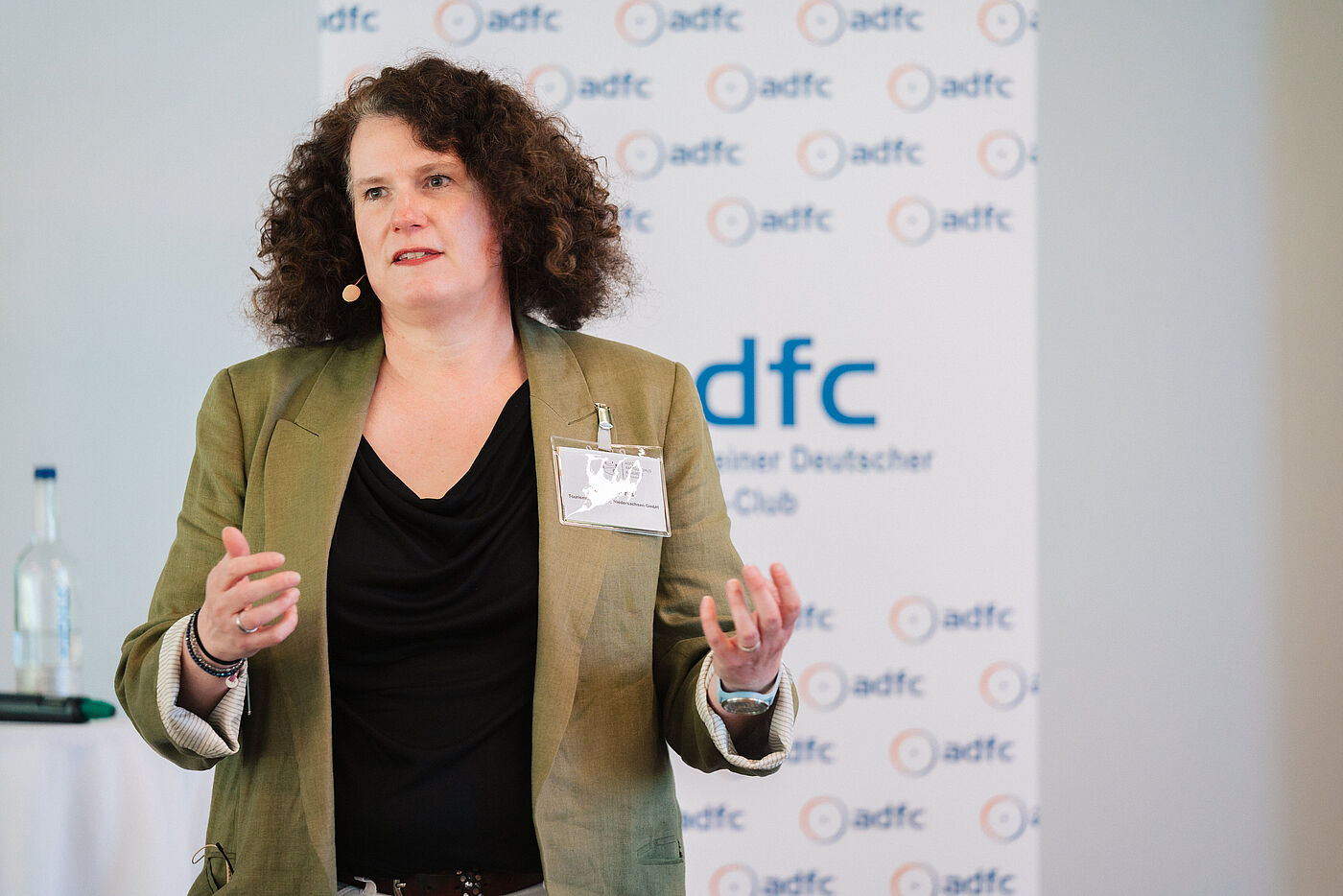 Moderatorin Karin Werres (TourismusMarketing Niedersachsen GmbH)