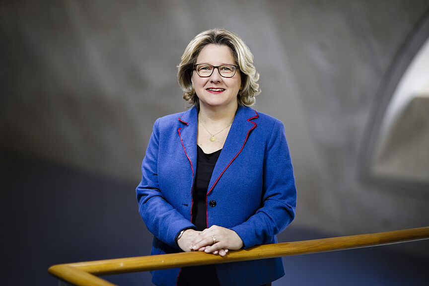 Bundesumweltministerin Svenja Schulze Bundesumweltministerin Svenja Schulze