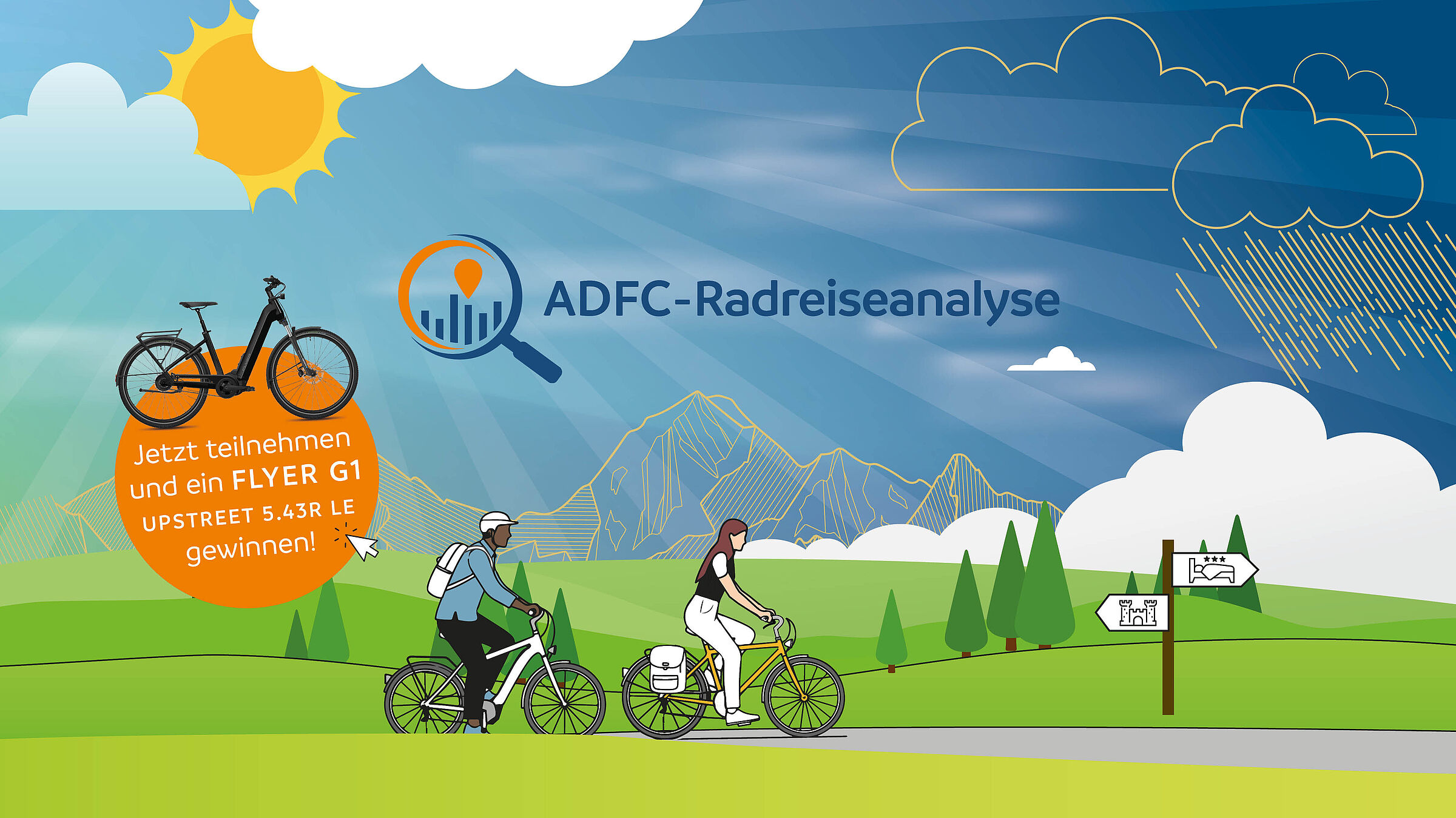 ADFC-Radreiseanalyse 2025