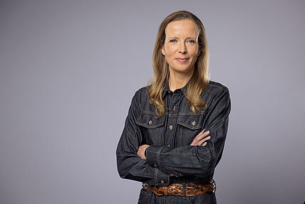 Porträtfoto von Caroline Lodemann, politische Bundesgeschäftsführerin des ADFC