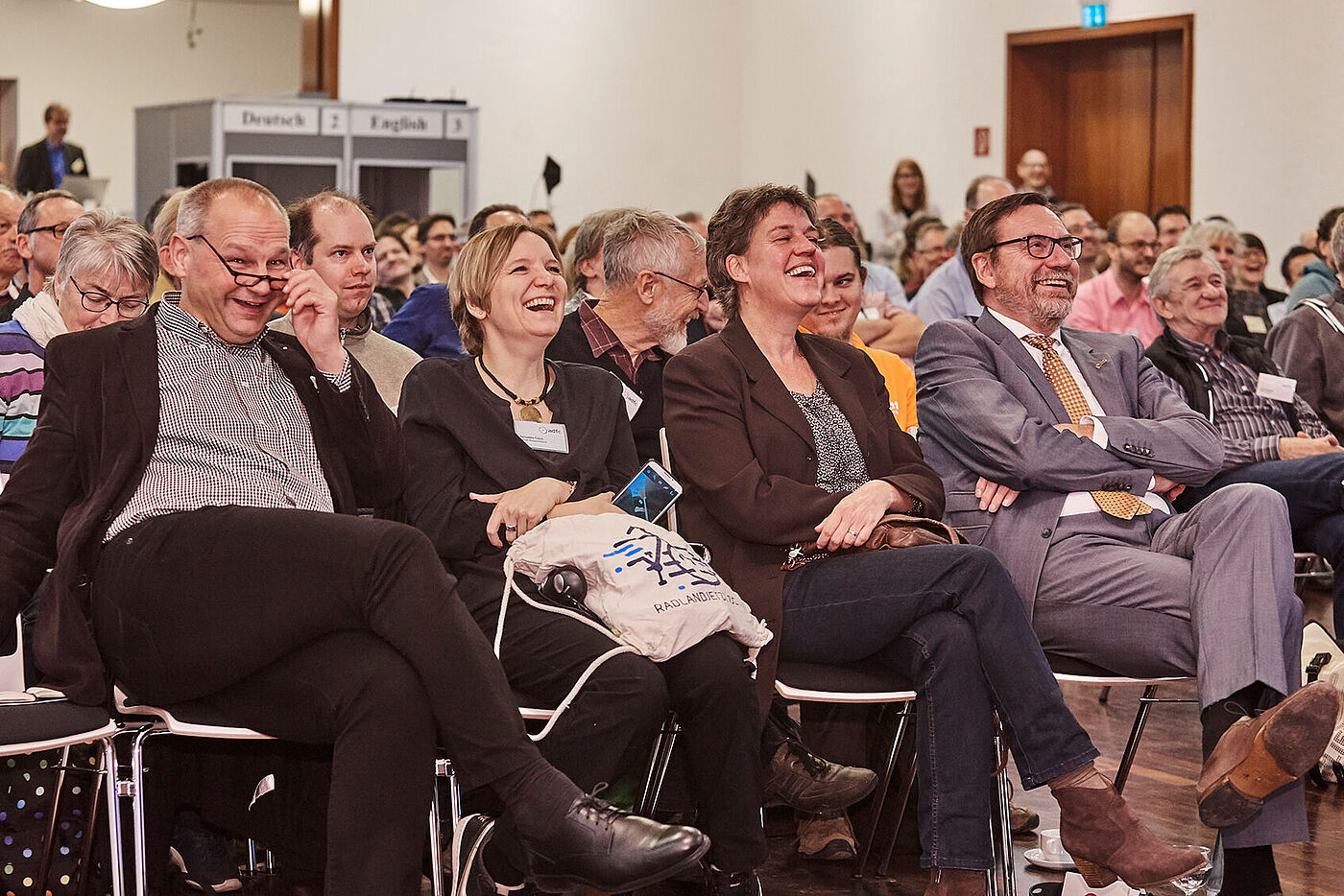 ADFC-Symposium 17: Lachendes Publikum