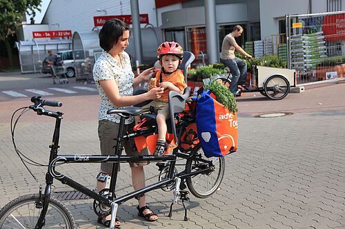 Adfc Kindertransport Mit Dem Kindersitz