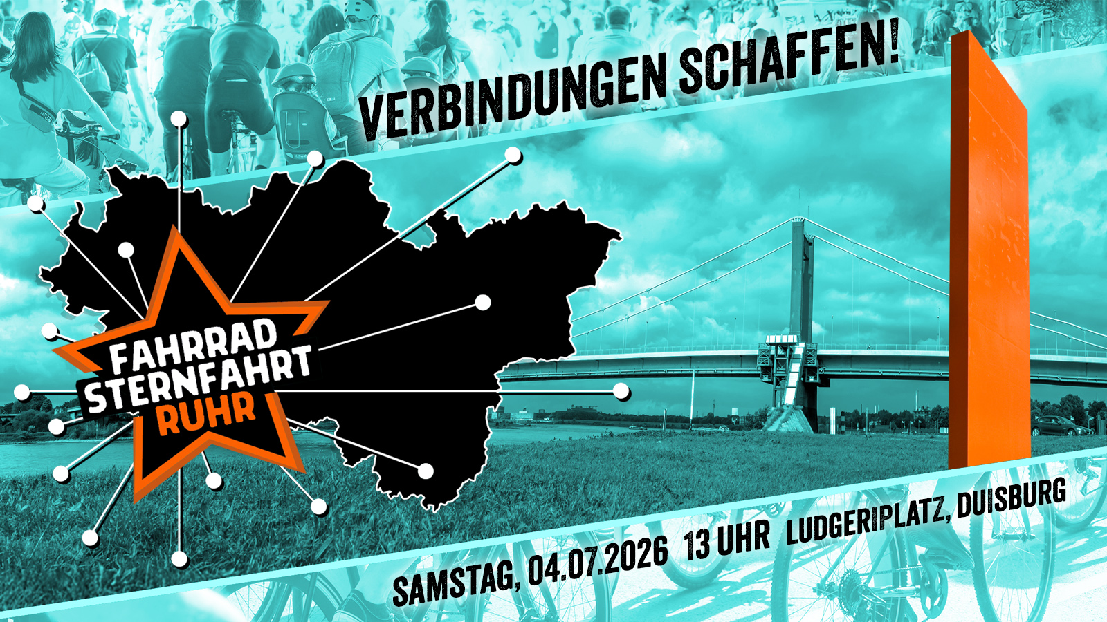Logo der Fahrradsternfahrt Ruhr