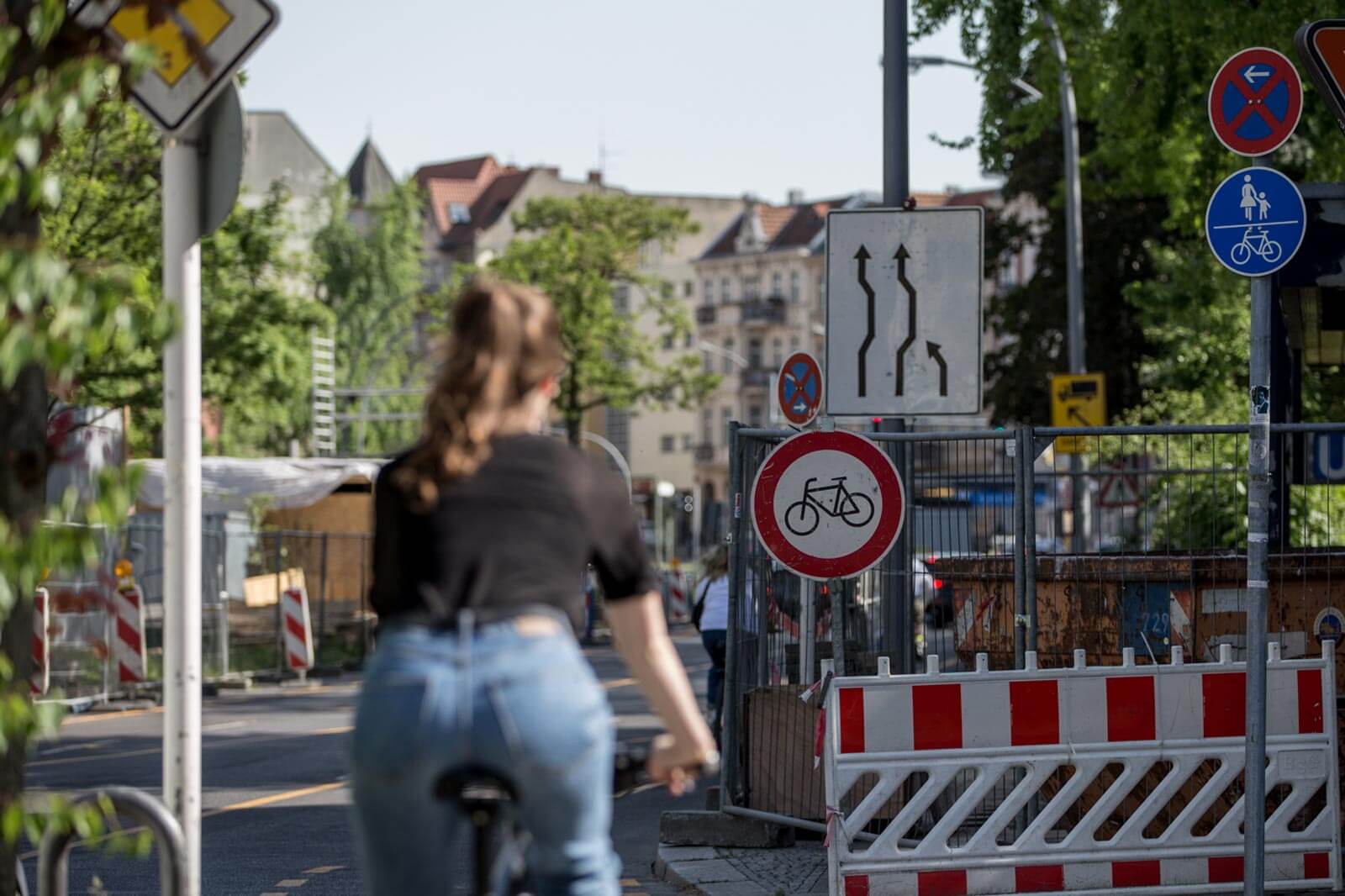 Gefahrenstelle Baustelle