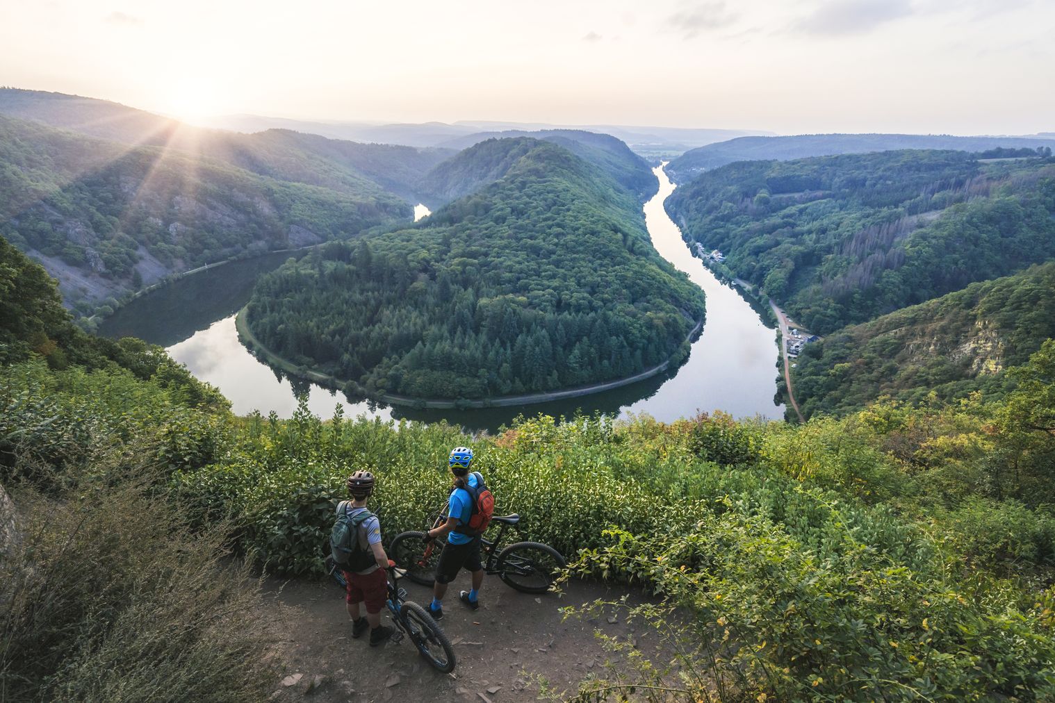 Aussicht auf die Saarschleife