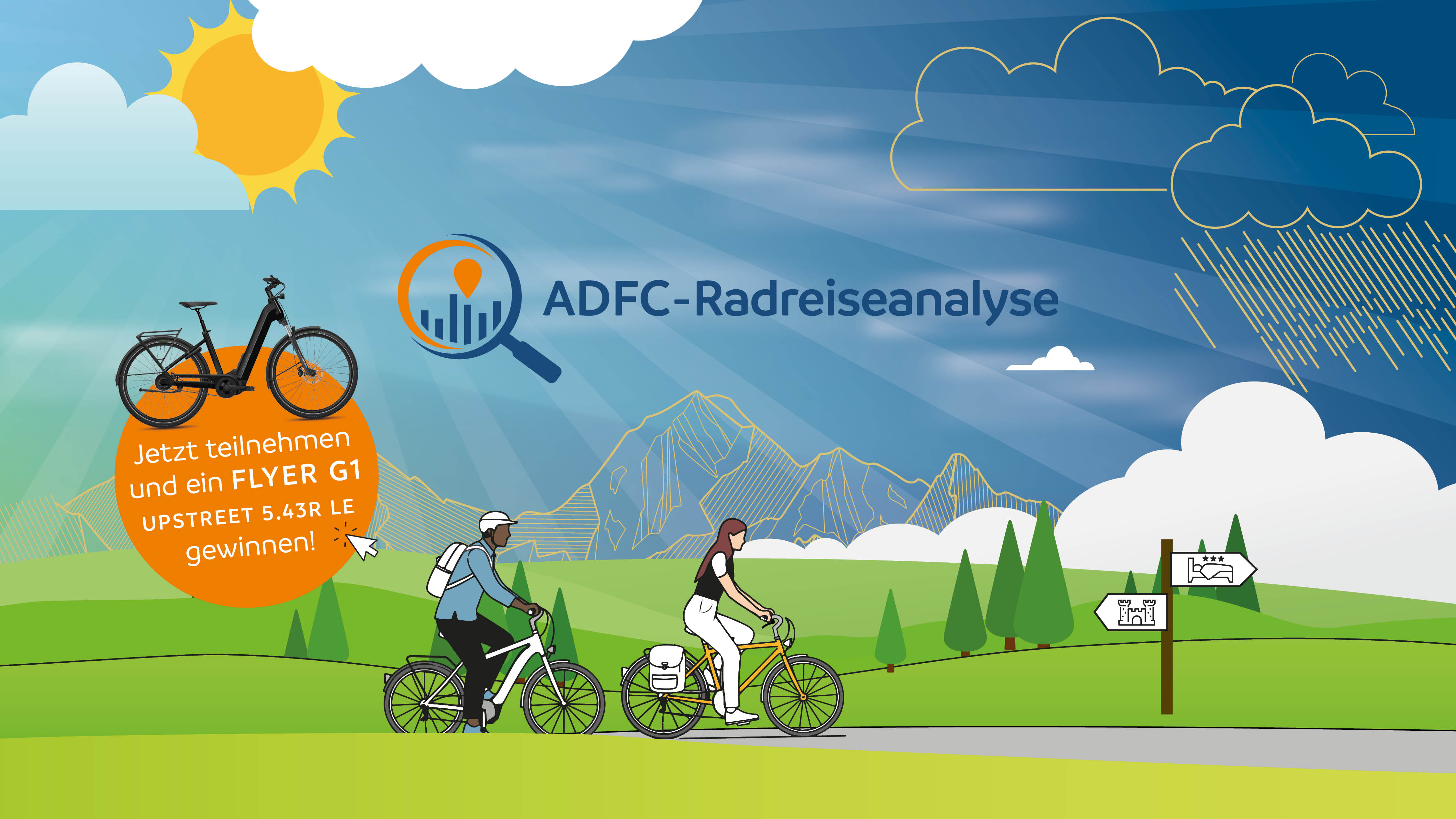 ADFC-Radreiseanalyse 2025